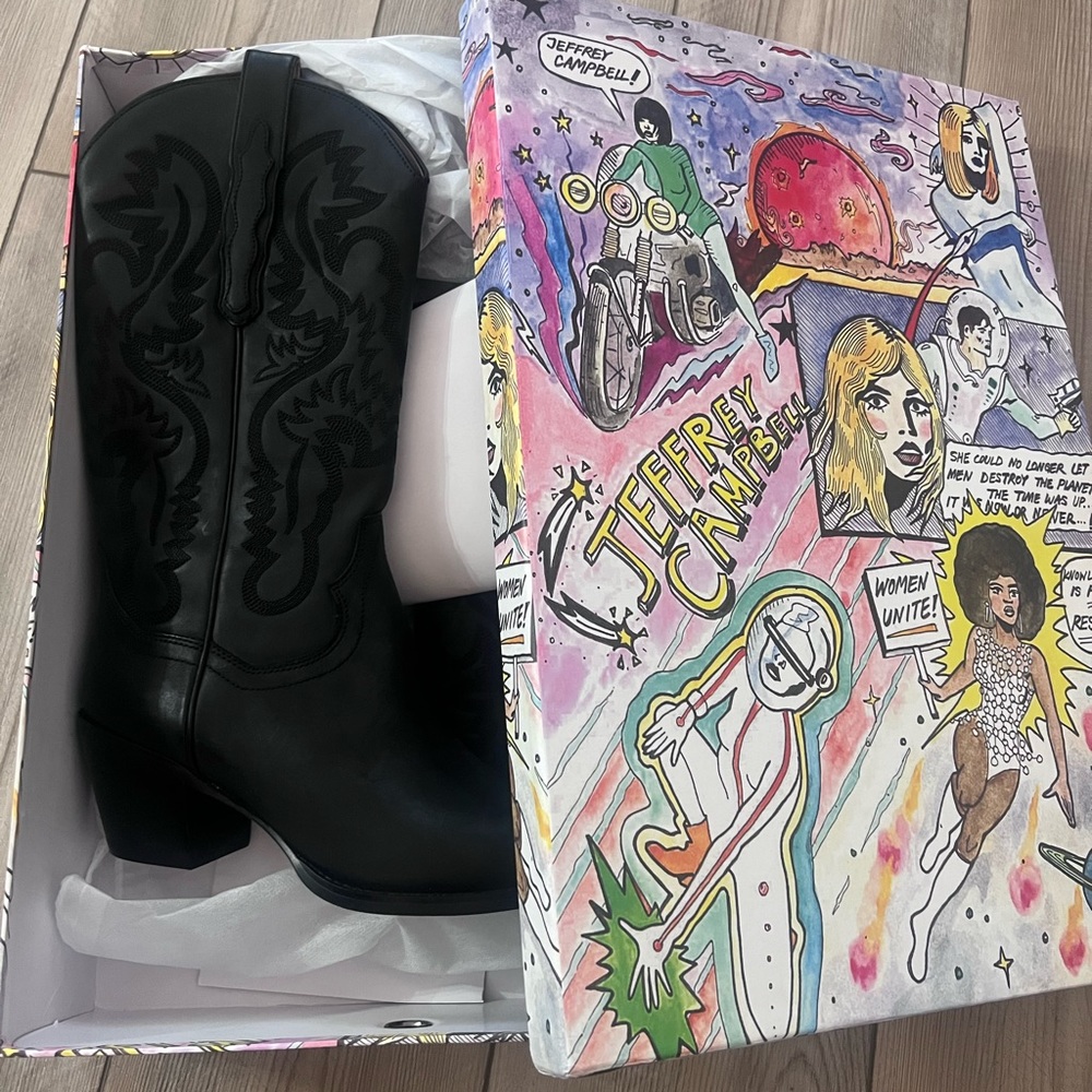 Jeffrey Campbell Dagget Cowgirl Boots